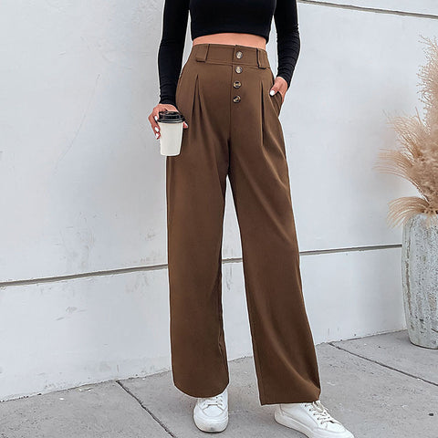 METAVERSMALL   autumn and winter  cross-border  trade casual trousers  commuter straight pants children