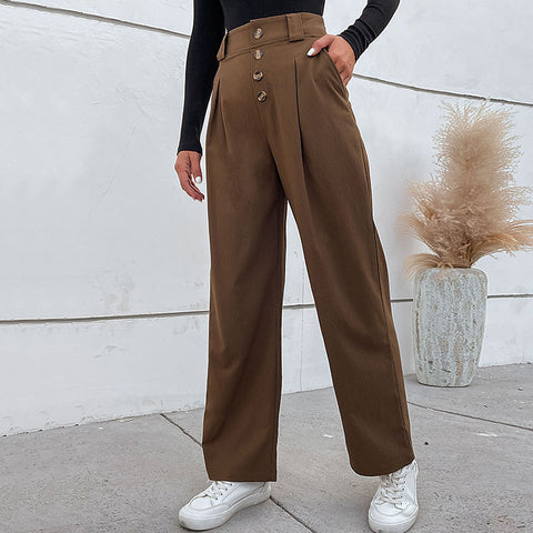 METAVERSMALL   autumn and winter  cross-border  trade casual trousers  commuter straight pants children